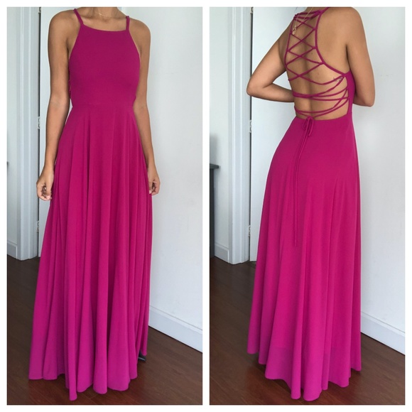 lulus strappy back dress